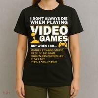 Playing Video Games Gamer Shirt Funny Gaming Console Gamer T-Shirt thumb 4