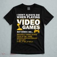 Playing Video Games Gamer Shirt Funny Gaming Console Gamer T-Shirt thumb 5