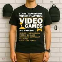 Playing Video Games Gamer Shirt Funny Gaming Console Gamer T-Shirt thumb 6