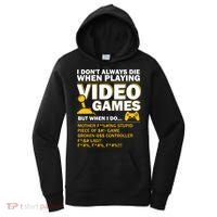 Playing Video Games Gamer Shirt Funny Gaming Console Gamer Women's Hoodie thumb 0