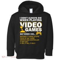 Playing Video Games Gamer Shirt Funny Gaming Console Gamer Toddler Hoodie thumb 0