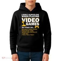 Playing Video Games Gamer Shirt Funny Gaming Console Gamer Kids Hoodie thumb 4
