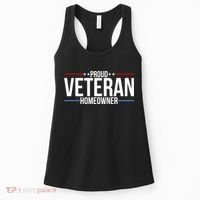 Proud Veteran Homeowner New House Owner Housewarming Party Women's Tank Top thumb 0