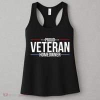 Proud Veteran Homeowner New House Owner Housewarming Party Women's Tank Top thumb 3
