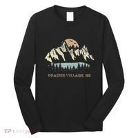 Prairie Village Kansas Mountain Sunset Sunrise Ks Long Sleeve Shirt thumb 0