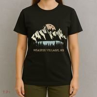 Prairie Village Kansas Mountain Sunset Sunrise Ks T-Shirt thumb 4