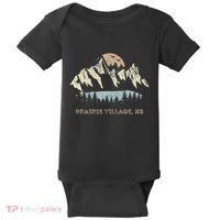 Prairie Village Kansas Mountain Sunset Sunrise Ks Baby Bodysuit thumb 0