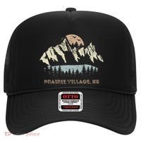 Prairie Village Kansas Mountain Sunset Sunrise Ks Hat thumb 0