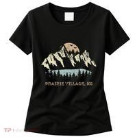 Prairie Village Kansas Mountain Sunset Sunrise Ks Women's T-Shirt thumb 0