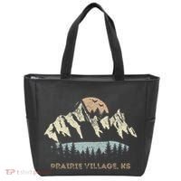 Prairie Village Kansas Mountain Sunset Sunrise Ks Tote Bag thumb 0