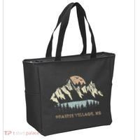 Prairie Village Kansas Mountain Sunset Sunrise Ks Tote Bag thumb 2