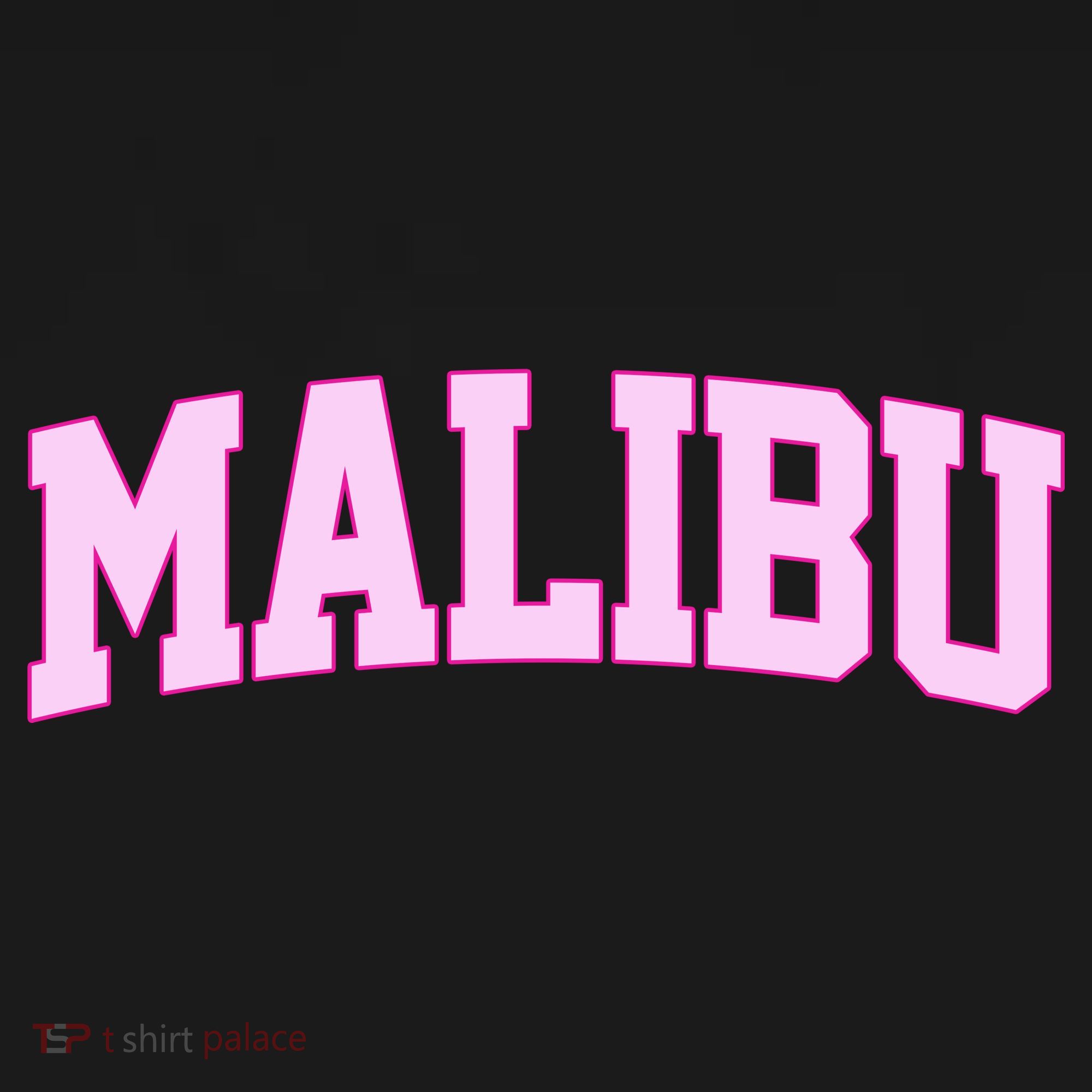 Preppy Varsity Malibu California Apron