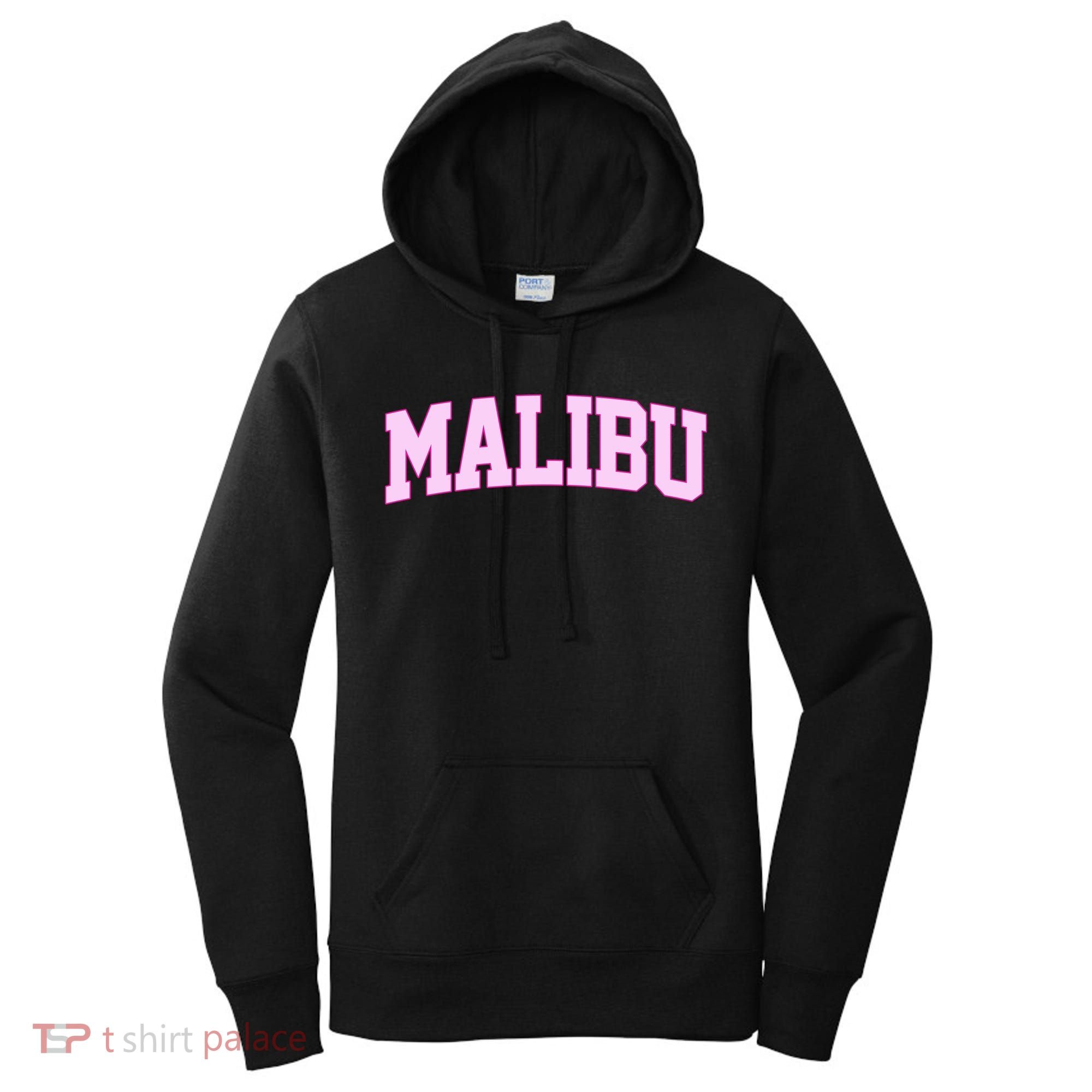 Preppy Varsity Malibu California Women's Hoodie