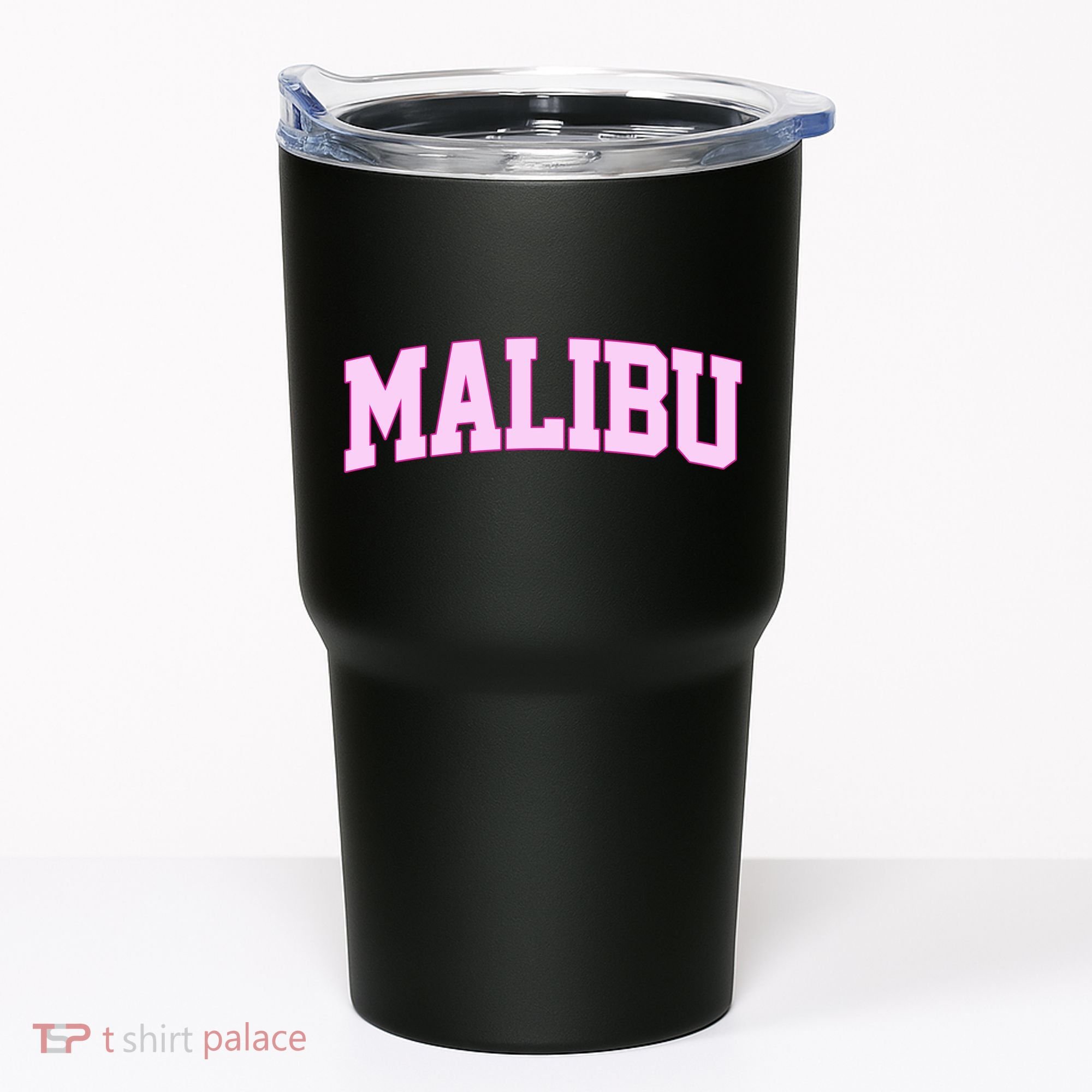 Preppy Varsity Malibu California Tumbler