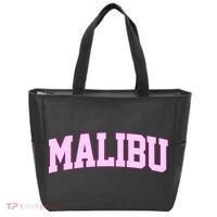 Preppy Varsity Malibu California Tote Bag thumb 0