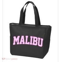 Preppy Varsity Malibu California Tote Bag thumb 3
