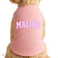 Preppy Varsity Malibu California Doggie Tank thumb 0