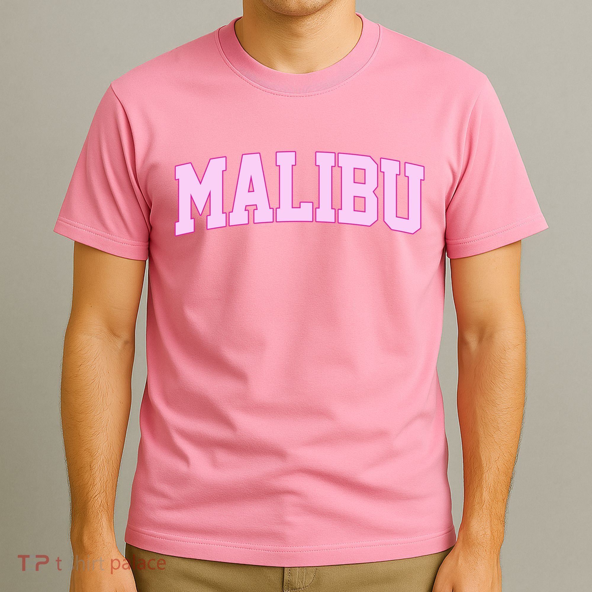 Preppy Varsity Malibu California T-Shirt