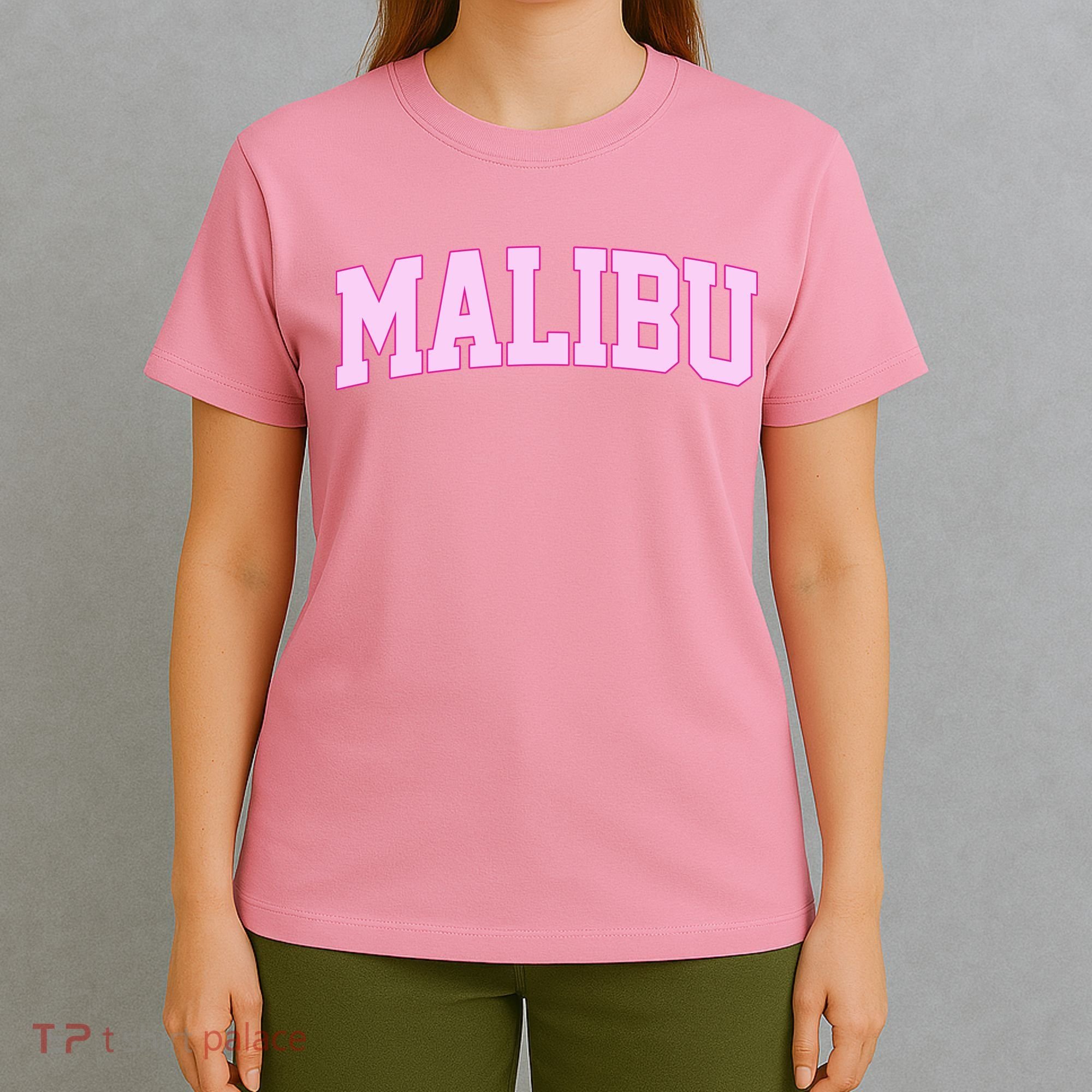 Preppy Varsity Malibu California T-Shirt