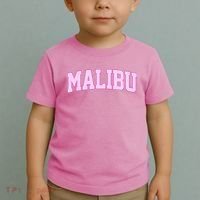 Preppy Varsity Malibu California Toddler T-Shirt thumb 2
