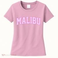 Preppy Varsity Malibu California Women's T-Shirt thumb 0