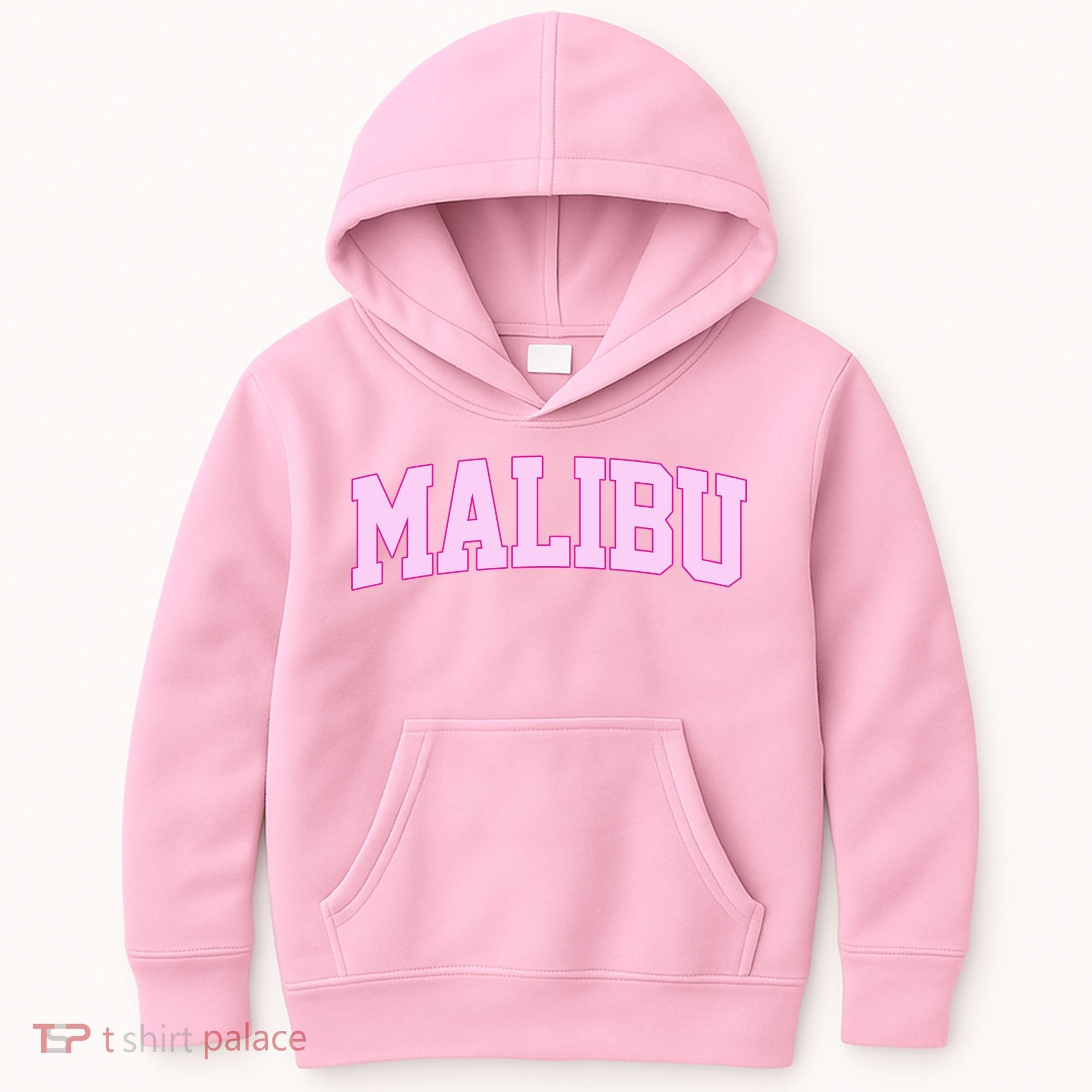 Preppy Varsity Malibu California Kids Hoodie