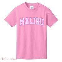 Preppy Varsity Malibu California Kids T-Shirt thumb 0