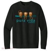 Pura Vida Monkeys Costa Rica V.I.T. Fleece Crew Sweatshirt thumb 0