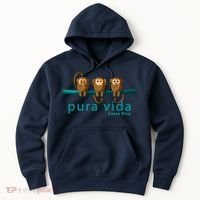 Pura Vida Monkeys Costa Rica Hoodie thumb 0