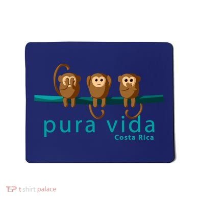 Pura Vida Monkeys Costa Rica Mousepad