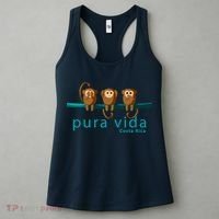 Pura Vida Monkeys Costa Rica Women's Tank Top thumb 3