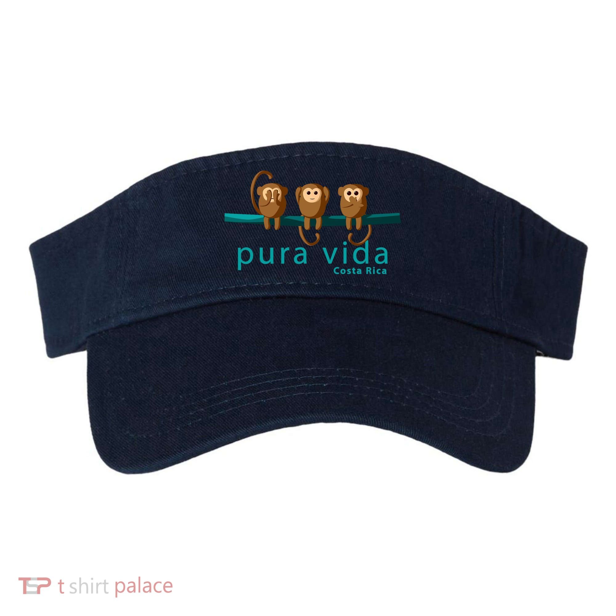 Pura Vida Monkeys Costa Rica Visor