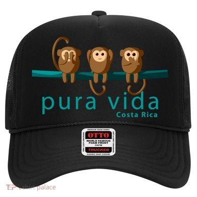 Pura Vida Monkeys Costa Rica Gift Hat