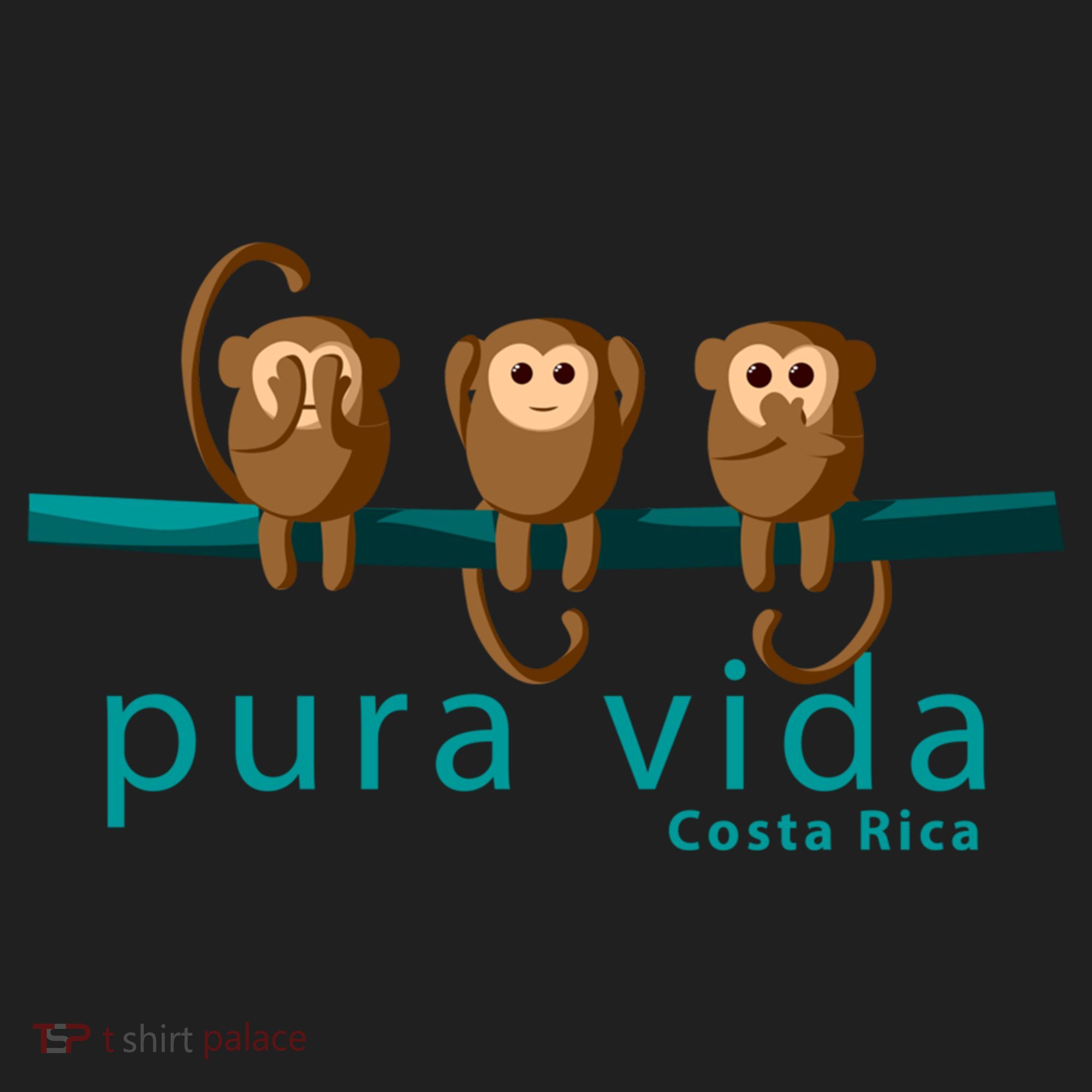 Pura Vida Monkeys Costa Rica Gift Hat