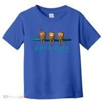 Pura Vida Monkeys Costa Rica Gift Toddler T-Shirt thumb 0