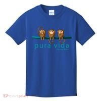 Pura Vida Monkeys Costa Rica Gift Kids T-Shirt thumb 0