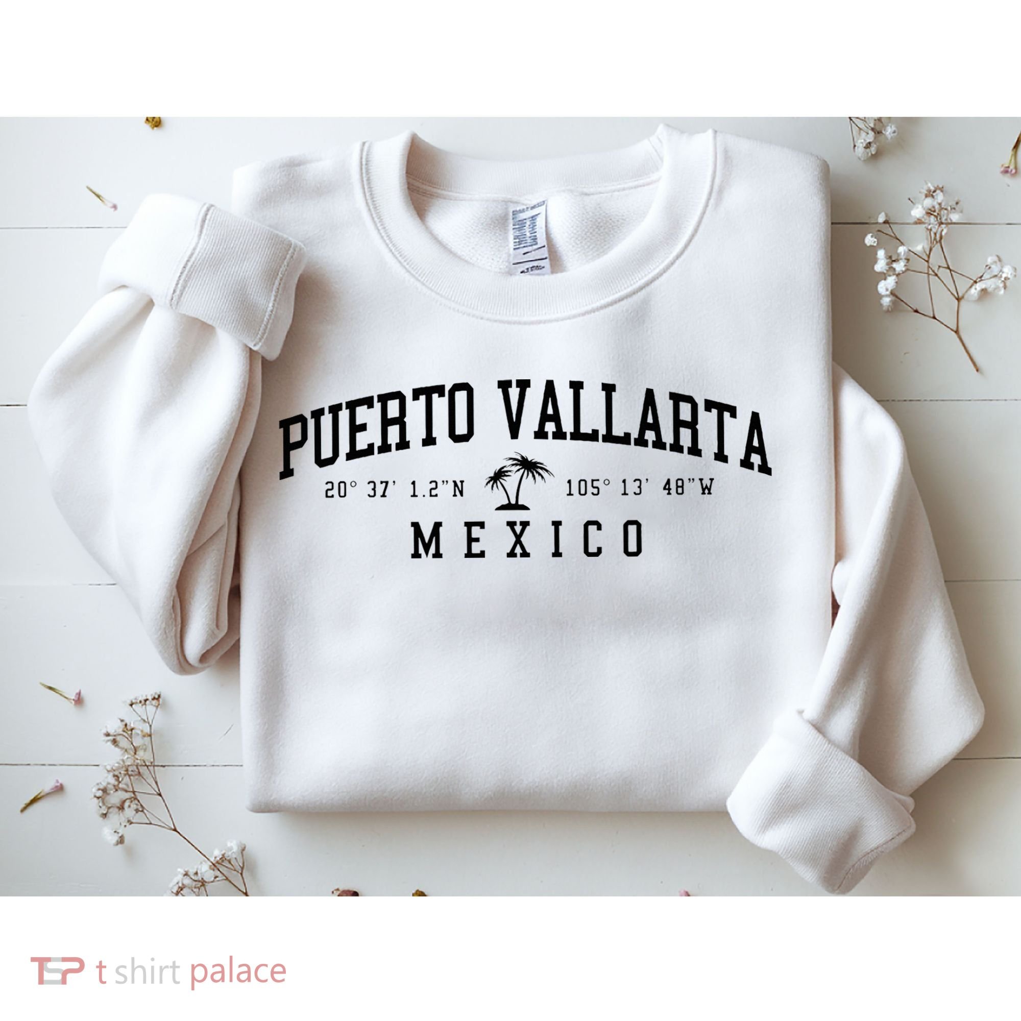 Puerto Vallarta Mexico Beach Sweatshirt