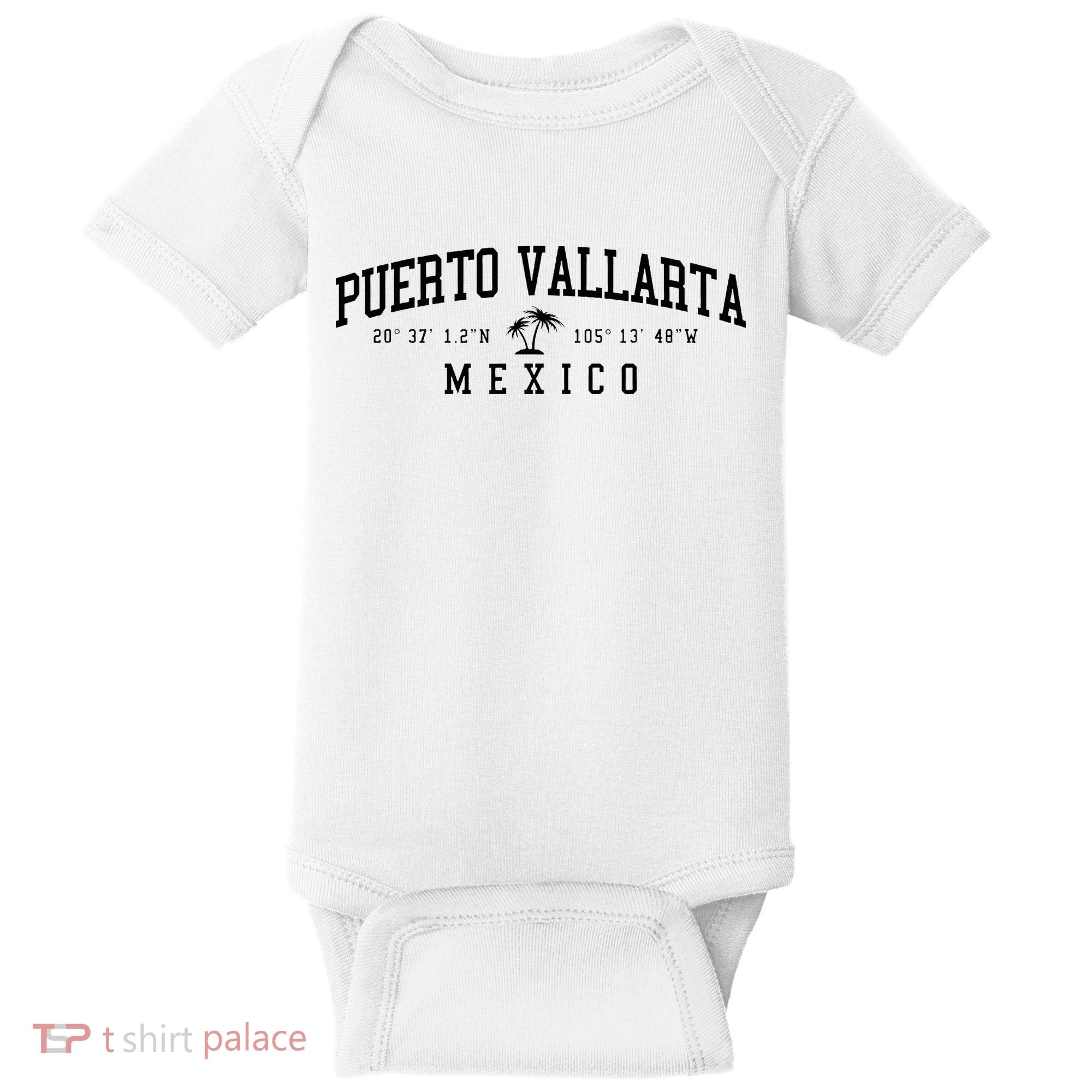 Puerto Vallarta Mexico Beach Baby Bodysuit