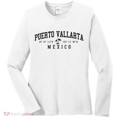 Puerto Vallarta Mexico Beach Women's Long Sleeve Shirt
