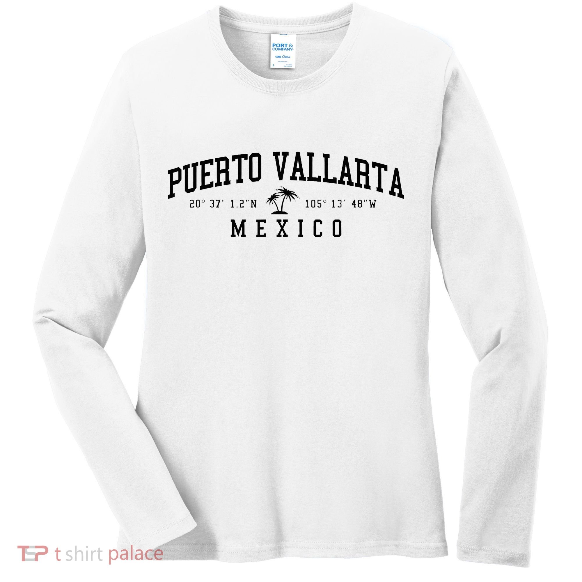 Puerto Vallarta Mexico Beach Women's Long Sleeve Shirt