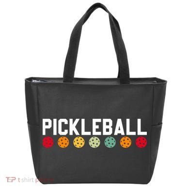 Pickleball Vintage Tote Bag