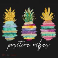 Positive Vibe Pineapple Transfer Day Infertility Ivf Mom Dad Backpack thumb 2