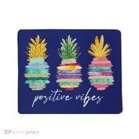 Positive Vibe Pineapple Transfer Day Infertility Ivf Mom Dad Mousepad thumb 0