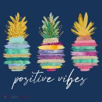 Positive Vibe Pineapple Transfer Day Infertility Ivf Mom Dad Women's Tank Top thumb 5