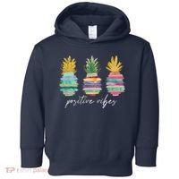Positive Vibe Pineapple Transfer Day Infertility Ivf Mom Dad Toddler Hoodie thumb 0