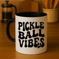 Pickleball Vibes Play Pickleball With Love Coffee Mug thumb 4