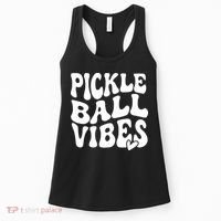 Pickleball Vibes Play Pickleball With Love Women's Tank Top thumb 0