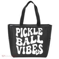 Pickleball Vibes Play Pickleball With Love Tote Bag thumb 0
