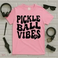 Pickleball Vibes Play Pickleball With Love T-Shirt thumb 5