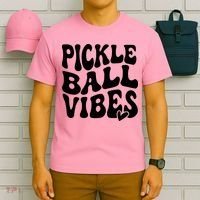 Pickleball Vibes Play Pickleball With Love T-Shirt thumb 6